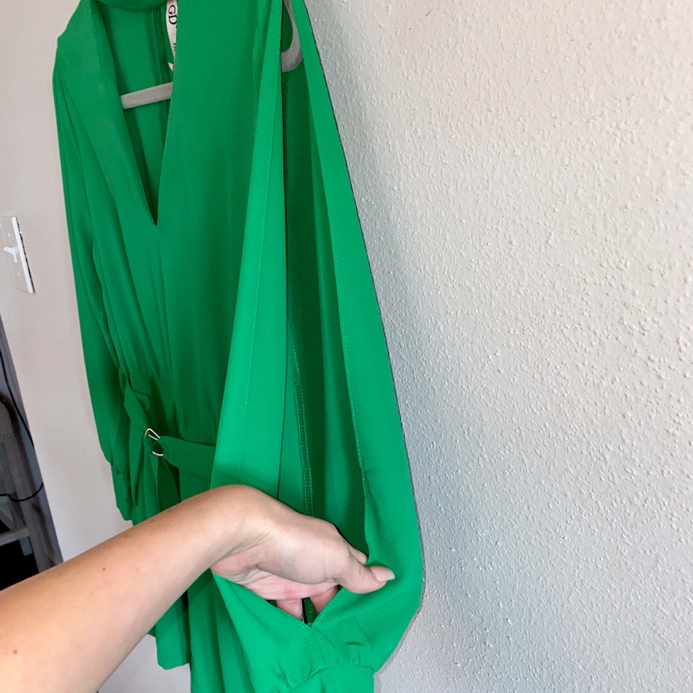 Nasty Gal - Emerald Green Romper - Picture 3 of 4